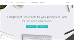 Desktop Screenshot of ifreelanced.com