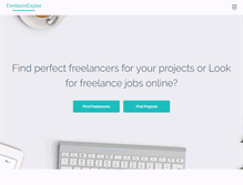 Tablet Screenshot of ifreelanced.com